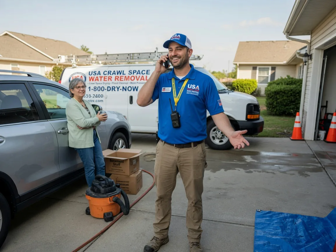Crawl Space Water Removal El Dorado, AR FAQs